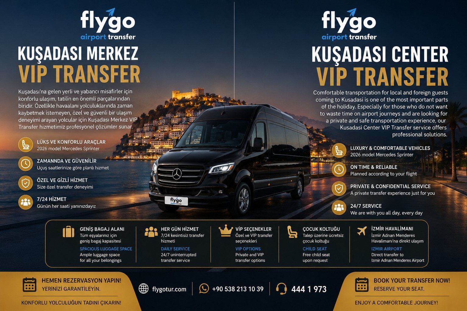 Kuşadası Merkez VIP Transfer
