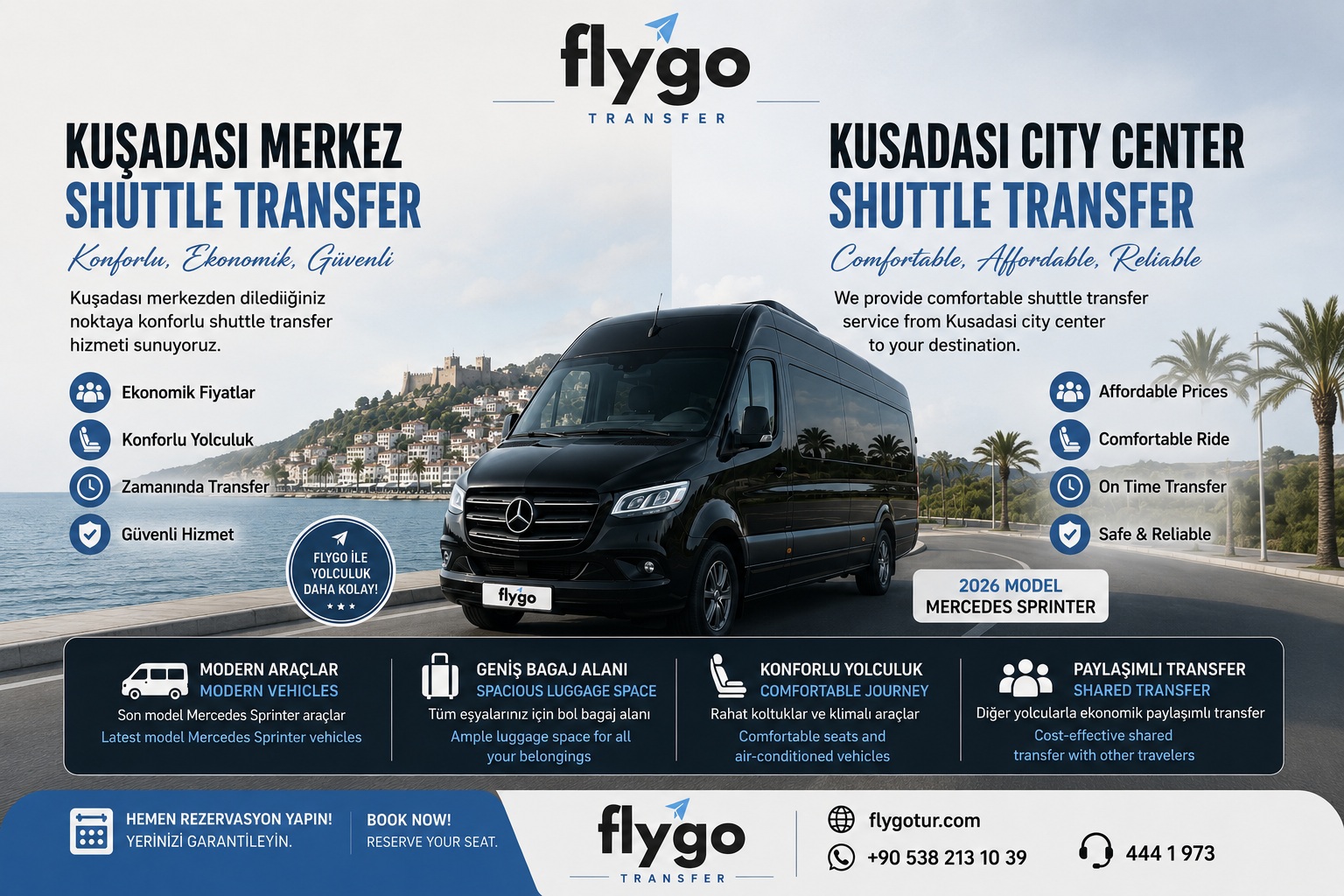 Kuşadası Merkez Shuttle Transfer