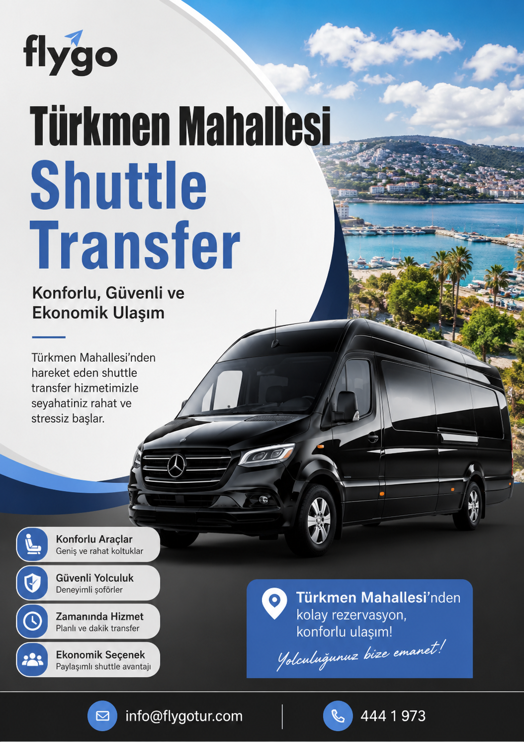Comfortable Transportation in the Heart of Kuşadası: Türkmen Mahallesi Shuttle Transfer Guide